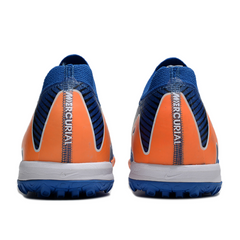 Chuteira Society TF Nike Zoom Mercurial Vapor 16 Elite Azul Infantil