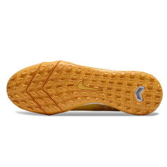 Chuteira Society TF Nike Zoom Mercurial Vapor 16 Elite Dourada Infantil