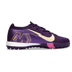 Chuteira Sociedad Nike Zoom Mercurial Vapor 16 Elite TF Mbappé Roxa Pack