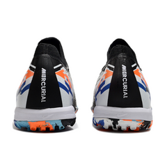 Nike Zoom Mercurial Vapor 16 Elite TF - Black, Blue and Orange - Kids' Soccer Cleats