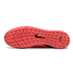 Chuteira Society TF Nike Zoom Mercurial Vapor 16 Elite Infantil Rosa