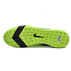 Chuteira Society TF Nike Zoom Mercurial Vapor 16 Elite Infantil Verde-Clara