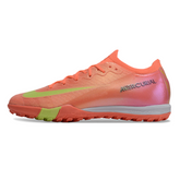 Chuteira Society TF Nike Zoom Mercurial Vapor 16 Elite Vermelha e Amarela Infantil