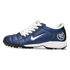 Nike Total 90 III TF Kids' Soccer Cleats - Navy Blue and White