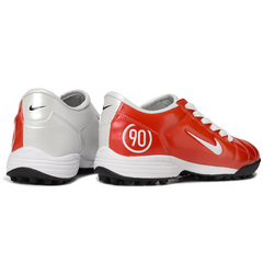 Nike Total 90 III TF White and Red Kids' Soccer Cleats