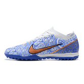 Chuteira Infantil Society Nike Zoom Mercurial Vapor 15 Elite TF Azul CR7 Pack - VENI Futebol