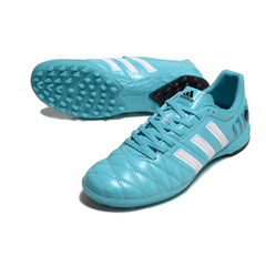Chuteira Society TF Adidas Adipure 11Pro Azul-Clara