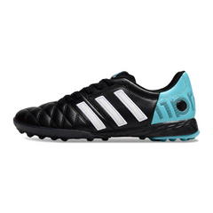 Chuteira Society TF Adidas Adipure 11Pro Preta e Azul