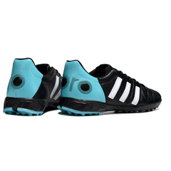 Chuteira Society TF Adidas Adipure 11Pro Preta e Azul
