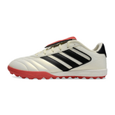 Chuteira Society TF Adidas Copa Gloro II Branca, Preta e Vermelha