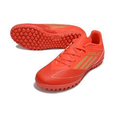 Chuteira Society TF Adidas F50 Club Vermelha