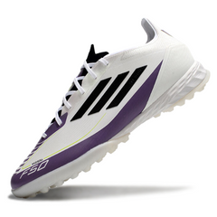 Chuteira Society TF Adidas F50 Elite Pack Messi Triunfo Stellar