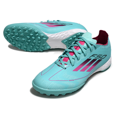Chuteira Society Adidas F50 Elite TF Azul claro