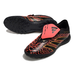 Botas Adidas Predator 25 Elite TF Society negras y rojas