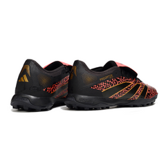 Botas Adidas Predator 25 Elite TF Society negras y rojas