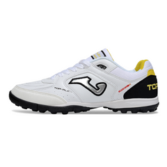 Joma Top Flex TF White and Black Society Football Boots