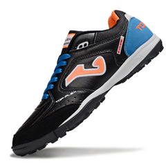 Joma Top Flex TF Black, Blue and Orange Society Football Boots