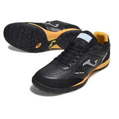 Joma Top Flex TF Black and Orange Society Football Boots