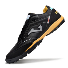 Joma Top Flex TF Black and Orange Society Football Boots