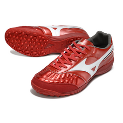 Chuteira Society Mizuno Morelia Neo 4 TF Vermelha