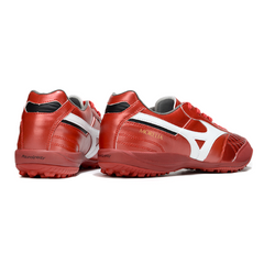 Chuteira Society Mizuno Morelia Neo 4 TF Vermelha