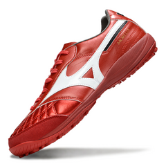 Chuteira Society Mizuno Morelia Neo 4 TF Vermelha