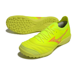 Mizuno Neo Sala TF Green and Red Society Football Boots