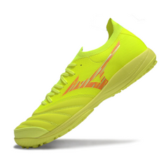 Chuteira Society TF Mizuno Neo Sala Verde e Vermelha