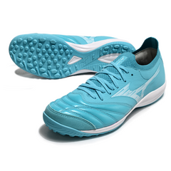 Chuteira Society TF Mizuno Neo Sala Azul-Clara