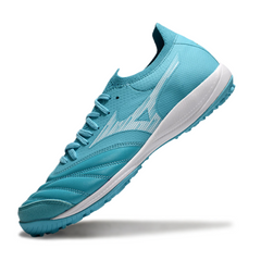 Chuteira Society TF Mizuno Neo Sala Azul-Clara