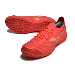 Mizuno Neo Sala TF Red and Yellow Society Football Boots