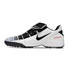 Nike Air Zoom Total 90 III TF White and Black Society Football Boots