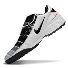 Nike Air Zoom Total 90 III TF White and Black Society Football Boots