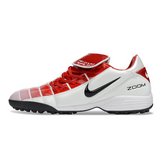 Nike Air Zoom Total 90 III TF White and Red Society Football Boots