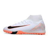 Nike Zoom Mercurial Superfly 10 Academy TF Blanco y Naranja