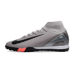 Chuteira Sociedad Nike Zoom Mercurial Superfly 10 Elite TF Cinza