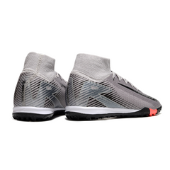 Chuteira Sociedad Nike Zoom Mercurial Superfly 10 Elite TF Cinza