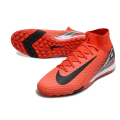 Chuteira Society Nike Zoom Mercurial Superfly 10 Elite TF Vermelho e Preto