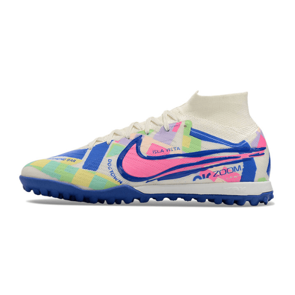 Chuteira Society Nike Zoom Mercurial Superfly 9 Elite TF SolCal Pack - VENI Futebol