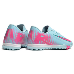 Chuteira Society TF Nike Zoom Mercurial Vapor 16 Academy Azul-Clara