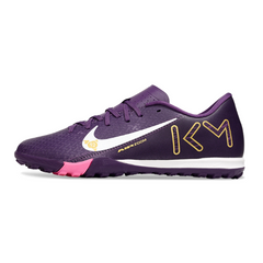 Chuteira Society TF Nike Zoom Mercurial Vapor 16 Academy Mbappe Roxa