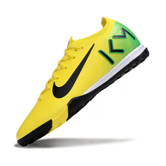 Chuteira Society Nike Zoom Mercurial Vapor 16 Elite TF Mbappe Amarela Pack