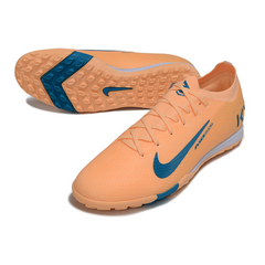 Chuteira Society Nike Zoom Mercurial Vapor 16 Elite TF Mbappe Laranja Pack