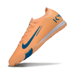 Chuteira Society Nike Zoom Mercurial Vapor 16 Elite TF Mbappe Laranja Pack