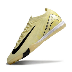 Chuteira Society TF Nike Zoom Mercurial Vapor 16 Elite Amarela e Preta