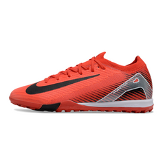 Chuteira Society TF Nike Zoom Mercurial Vapor 16 Elite Vermelha e Preta