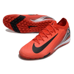 Chuteira Society Nike Zoom Mercurial Vapor 16 Elite TF Vermelho e Preto