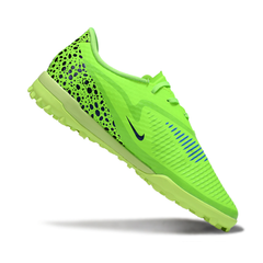 Chuteira Society Nike Phantom 6 Academy TF Verde Fluorescente
