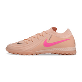 Chuteira Society Nike Phantom GX2 Elite TF Rosa Claro