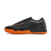 Chuteira Society Nike Phantom Ultra Venom TF Elite Preta e Laranja - VENI Futebol